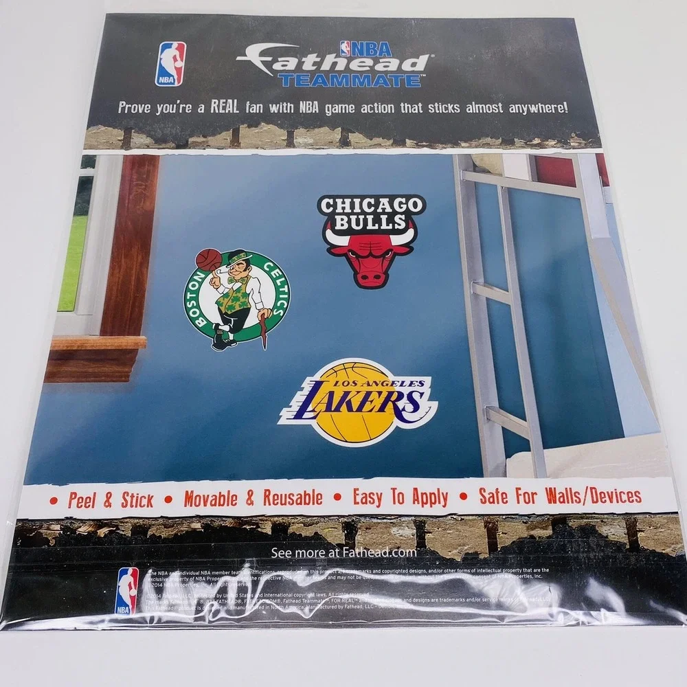 Cleveland Cavaliers Fathead Teammate Vinyl Decal Includes 4 Cavs Decals 8x16 NEW